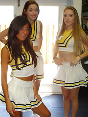 Check out these hot ass mini skirt high school cheeleaders msterbate and fuck eachother in these amateur steamy pics